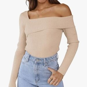 Off The Shoulder Sweater